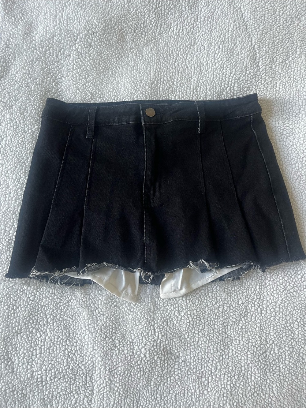 Windsor Black Pleated Skort NWT Size M